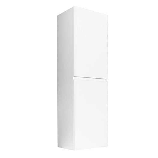 [45879] Wall hung tall boy Size: 400L*1350H*300Dmm Wood grain pvc filmed MW