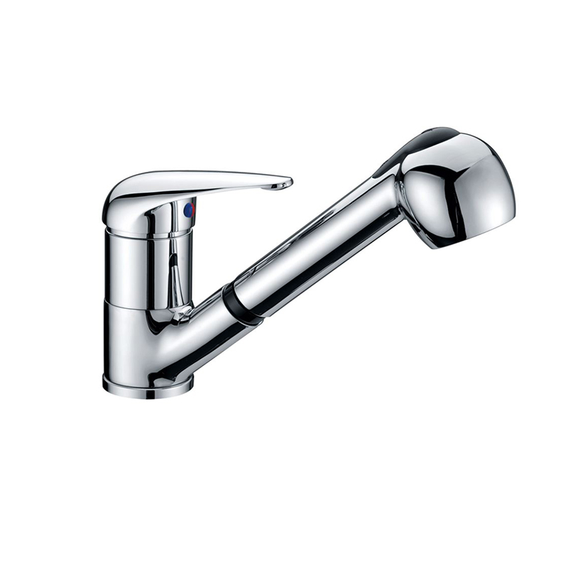 [55375] Wählen 10 (Trade)Brass Swivel Pull-Out Sink Mixer Barss Chrome