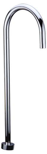 Yale Round Floor-mounted Bath Spout(Chrome)
