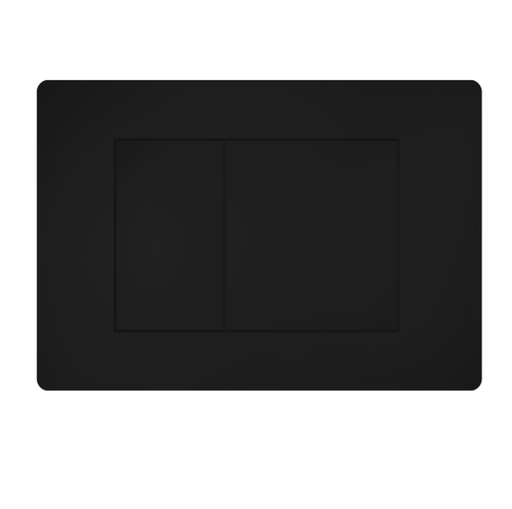[45303] square push plate Black