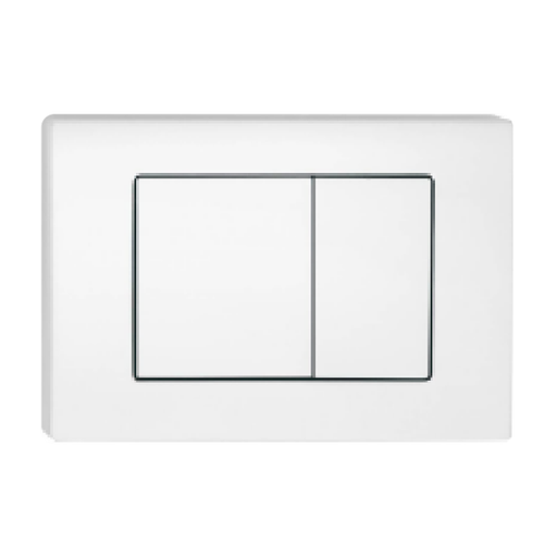 [45302] square push plate White 08W